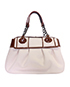 B Bag Canvas/Patent, back view
